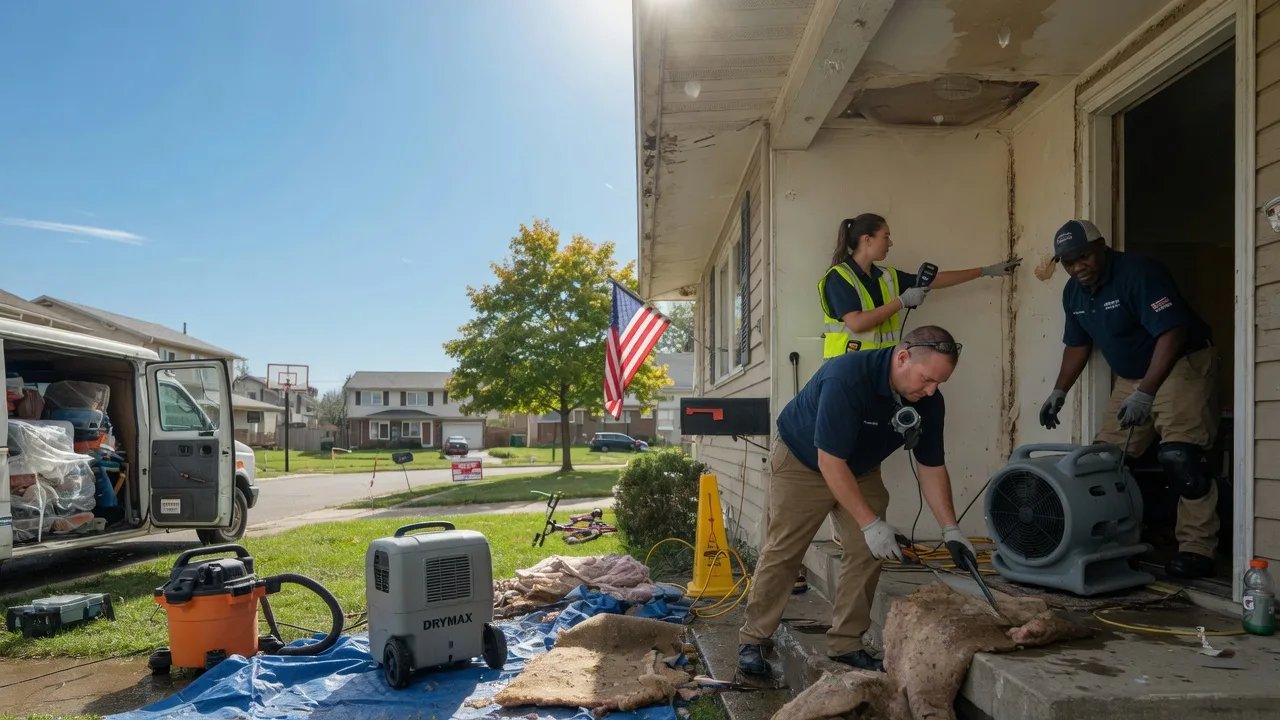 Water Damage Restoration in Barry, IL near me